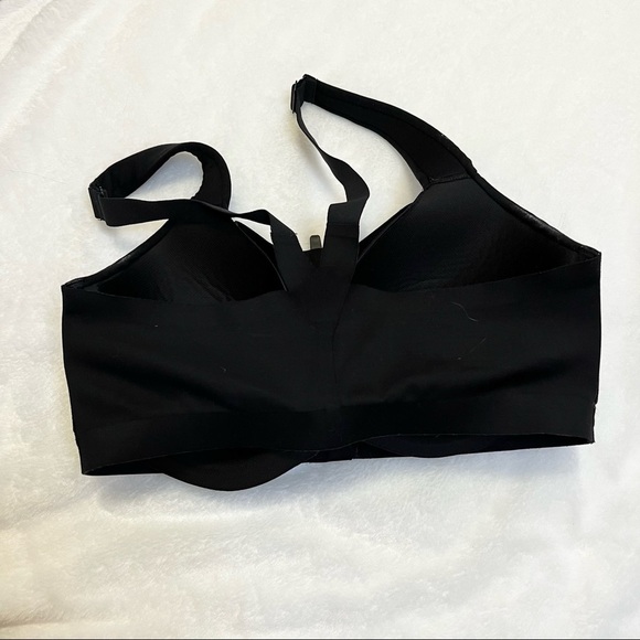 Victoria Sport Solid Black Knockout High Impact Front Close Sports Bra S… - Picture 9 of 10